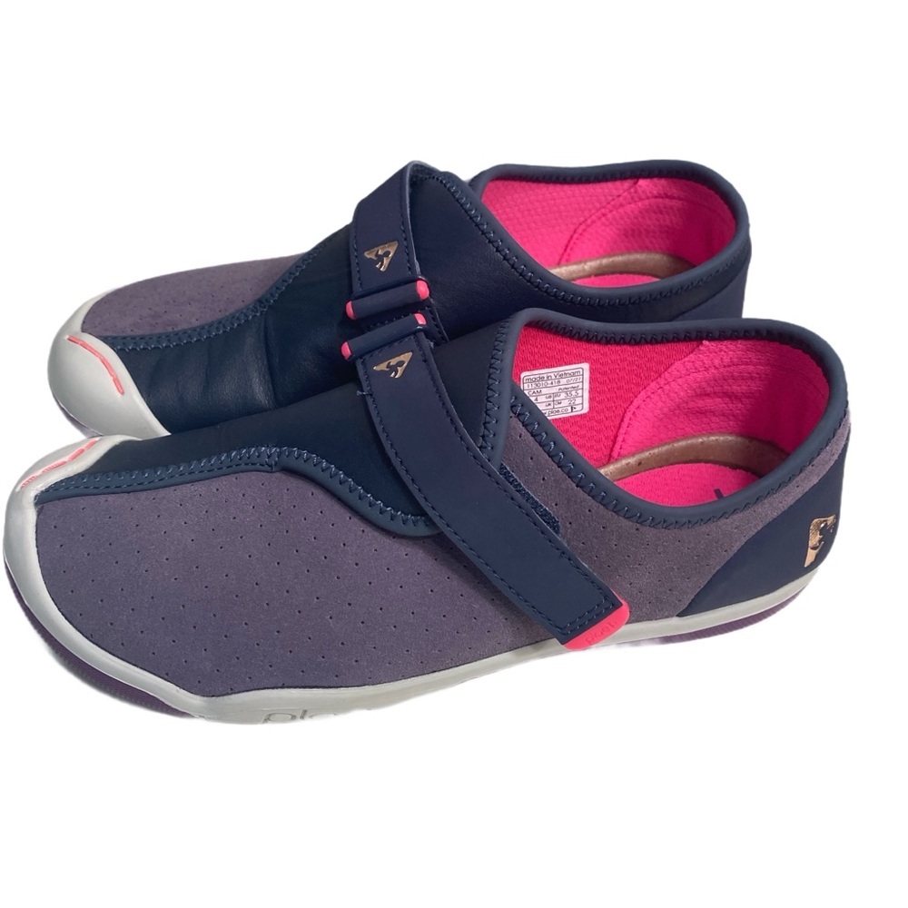 NEW Plae Girls Twilight Indigo Purple Pink Shoes Youth Sz 4 - New In Box